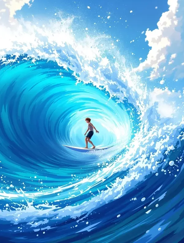 浪花少女